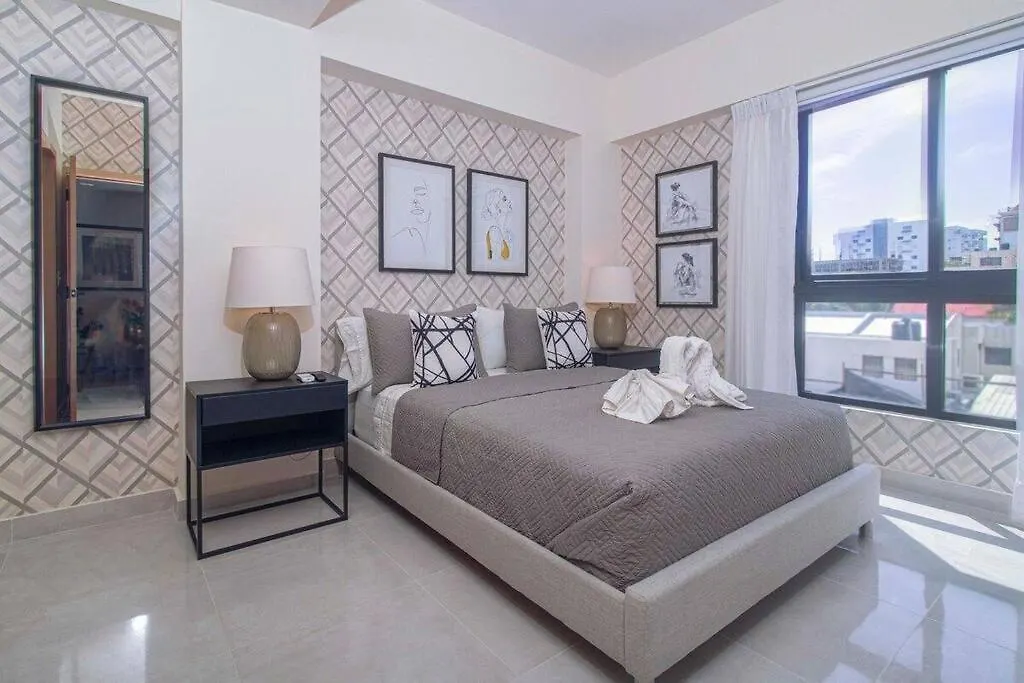 1Br In District Apt @Downtown W/ Pool+Gym+Terrace Apartment Santo Domingo