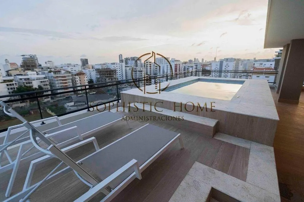 1Br In District Apt @Downtown W/ Pool+Gym+Terrace Apartment Santo Domingo